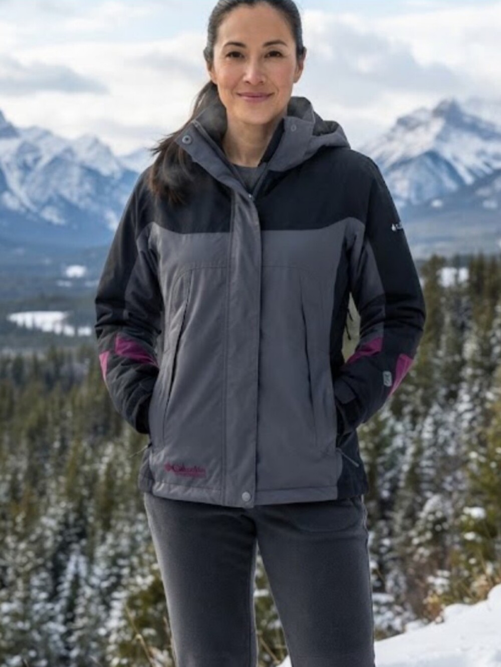 Columbia Omni Tech Titanium Ski Snowboard Jacket
